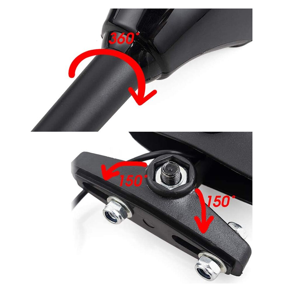 MOTORCYCLE LED TURN SIGNAL MIRRORS for KAWASAKI NINJA 6R 9R 650R 250R 636 YAMAHA YZF R1 R6 R6S/ SUZUKI GSXR 600 750 1000 KATANA