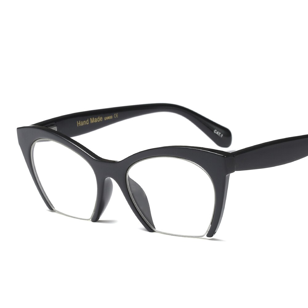 MARC WOMEN MEN Reading Optical Plain Transparent spectacles Frames glasses Clear Oculos Literature and art retro Plastic 97651: C4