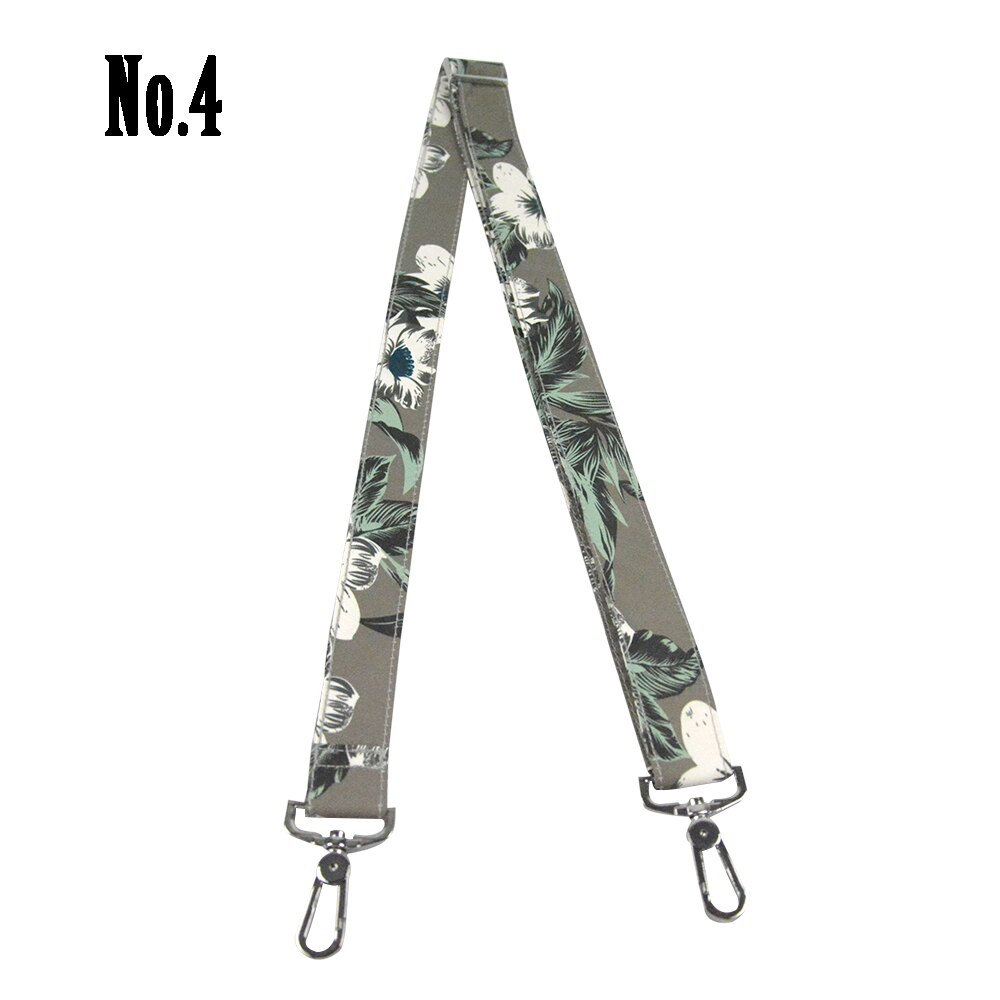 Tanqu 1 stycke mjukt blommigt handtag med justerbart längd med spänne för klassiska mini obag handtag för o väska för handväska dam & #39 ;s väskor: No 4