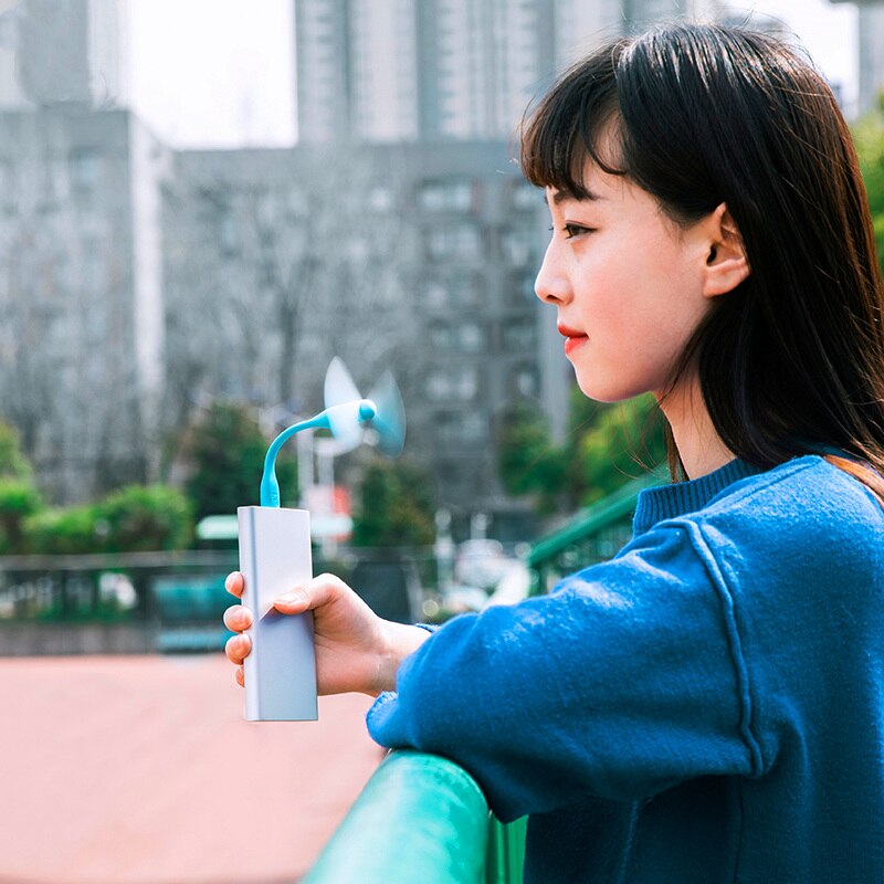 Portable Mini Cooling USB Fan Portable Power Supply Fan Micro USB Fans Flexible Summer Gadget Cooling Accessories