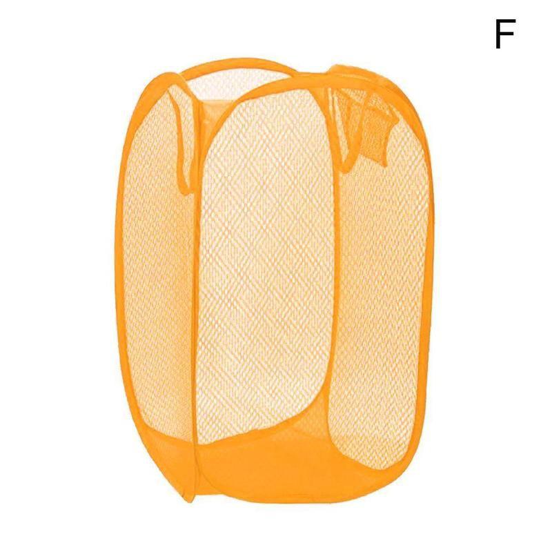 Cesta de ropa sucia plegable para niños, cesta de almacenamiento de ropa sucia, de nailon, juguetes de almacenamiento para el hogar, varios colores, V9C5: Orange