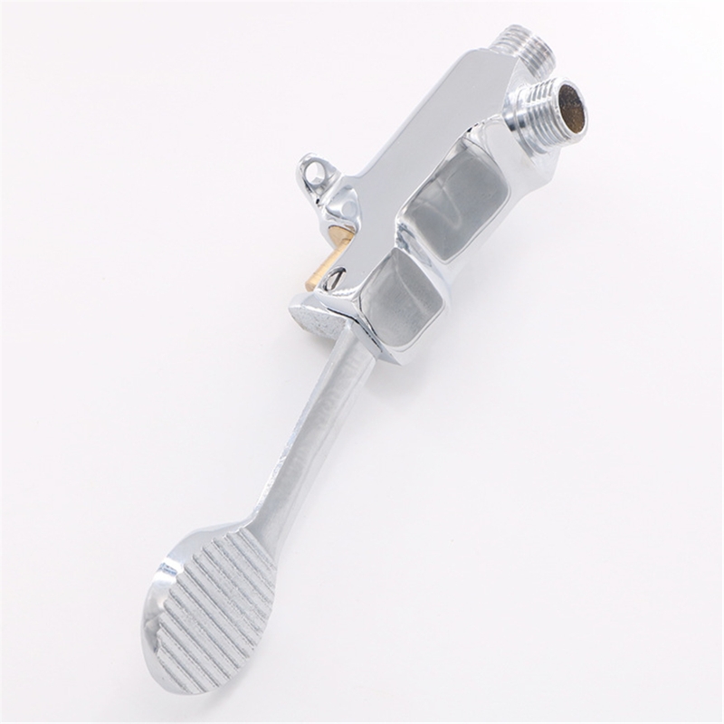 Basin Water Faucet Foot Pedal Control Switch Foot Pedal Hand Washing Device High Arc Sink Faucet Parts Easy to Operate