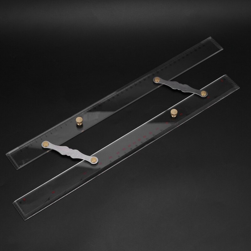 Marine Ruler Parallel Ruler Nautical Charts Parallel Ruler Mapping Points to Pull Parallel Ruler 450MM