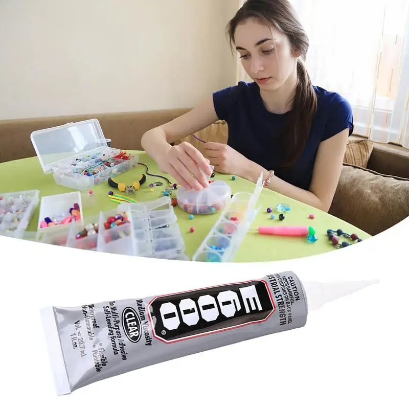 Strass Kleber E6000 Kleber Strass Kristall Diamant Malerei DIY Handwerk Werkzeug Stark klebender Kleber für Schmuckherstellung Werkzeug