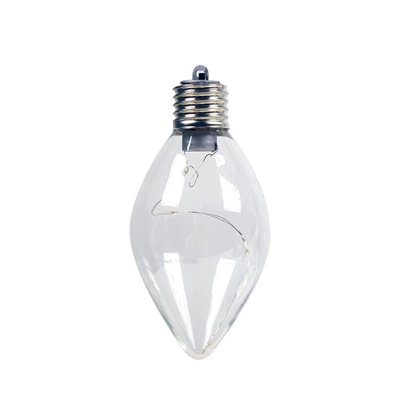 Christmas led string lights lampe julefest bryllup pærer lanterne batteri inkludert: 4