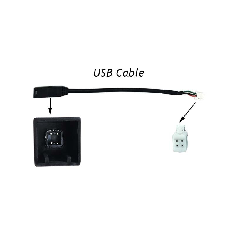 Car Radio Cable with CANbus Box Connector Socket Power Wiring Harness for HONDA CRV 2din DVD Android Multimedia Player