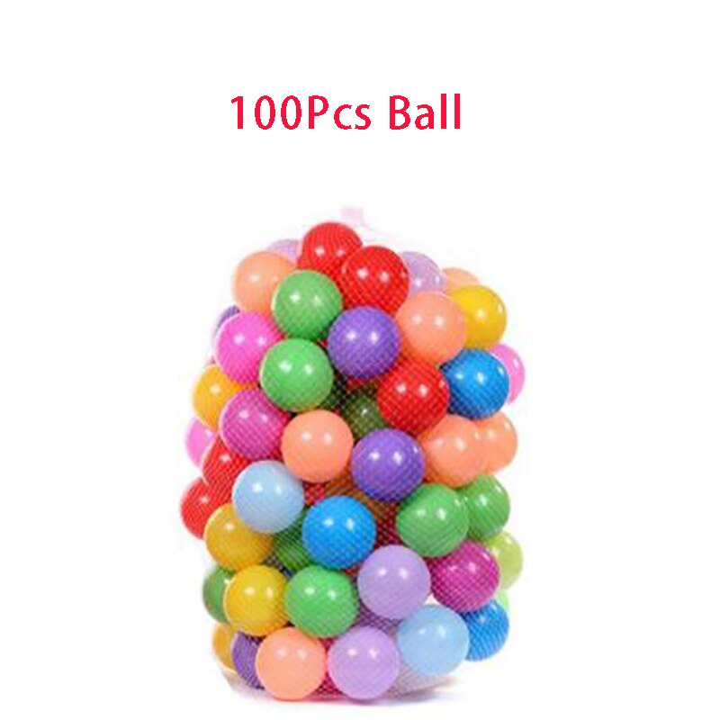 Kinderen Speelhuis Tent Voor Kinderen Spelletjes Huis Speelgoed Tent Voor Kinderen Jongens Meisjes Speelhuisje Ballenbad: 100PCS Balls