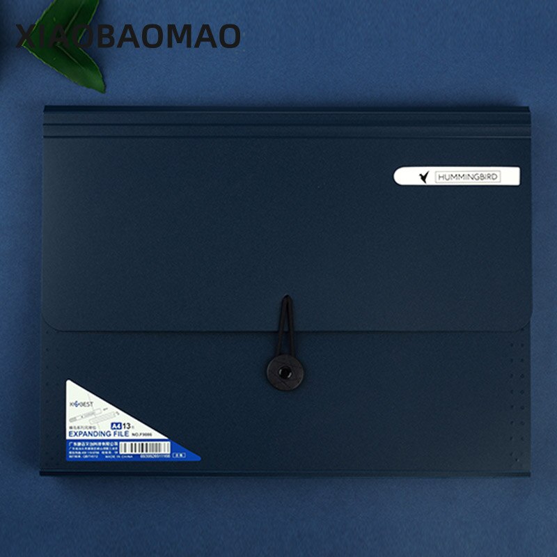 13 layers Expanding Files Folder A4 Paper Size File Organizer Multi-Layer Classification Folder Students Office Supplies