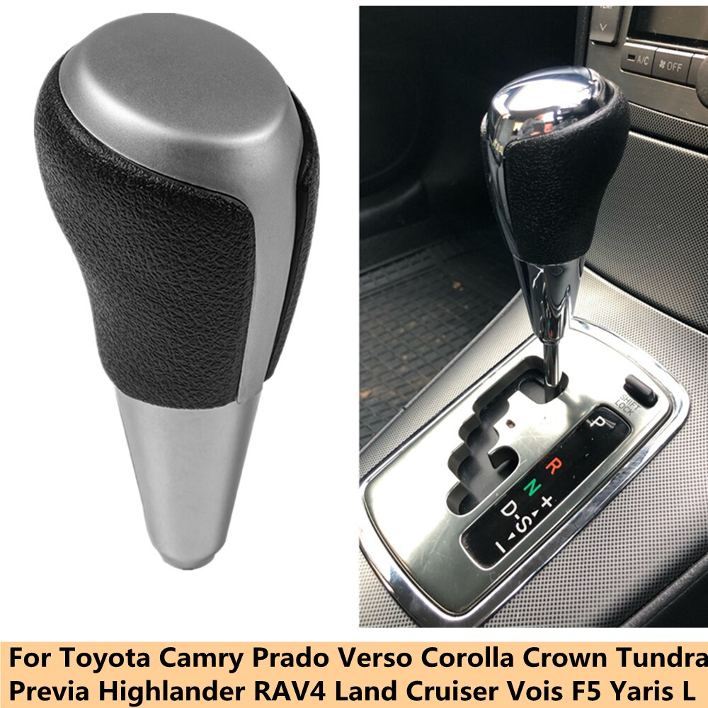 Automatic Gear Shift Knob For Toyota Camry Prado Verso Corolla Crown Tundra Previa Highlander RAV4 Land Cruiser Vois F5 Yaris L