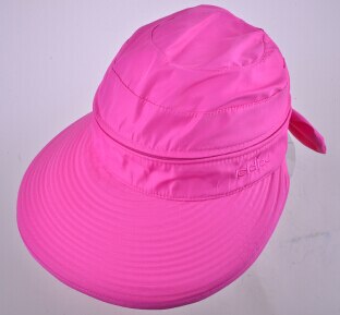 Zomerhoeden voor vrouwen chapeu feminino vizieren pet zon anti-uv hoed 8 kleuren: Rood 2