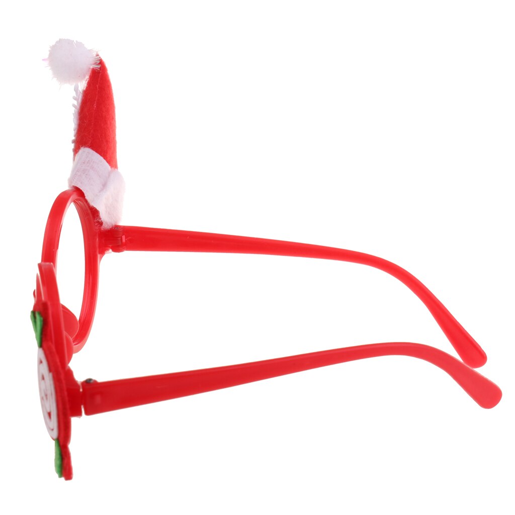 Christmas Hat Party Sunglasses Glasses Costume Dance Glasses Novelty Plastic Unisex