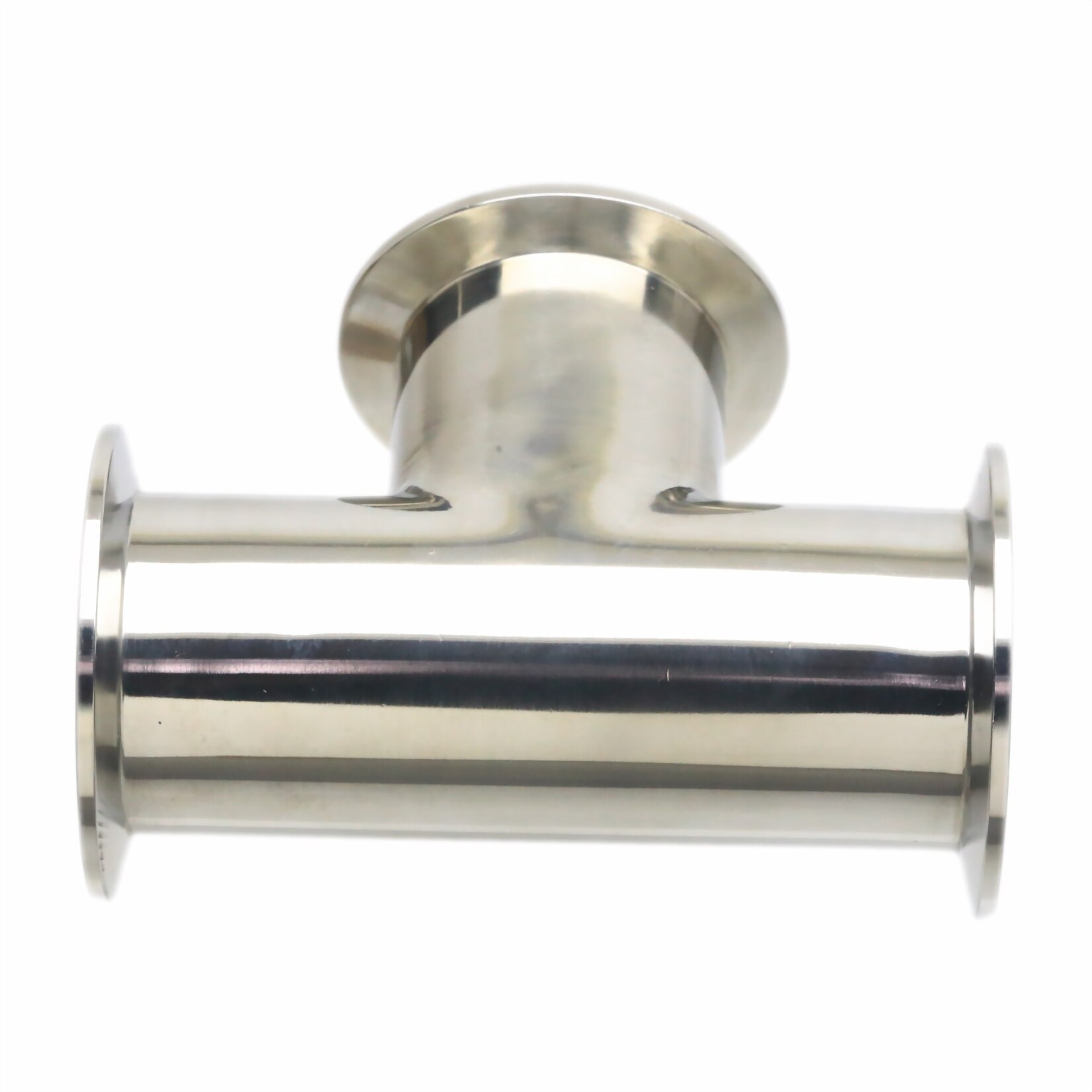 ISO-KF50 NW-50 Tee 3-way T type Adapter All Ends KF-50 Flange Vacuum Fitting Pipe Tube SS304 Stainless Steel 304