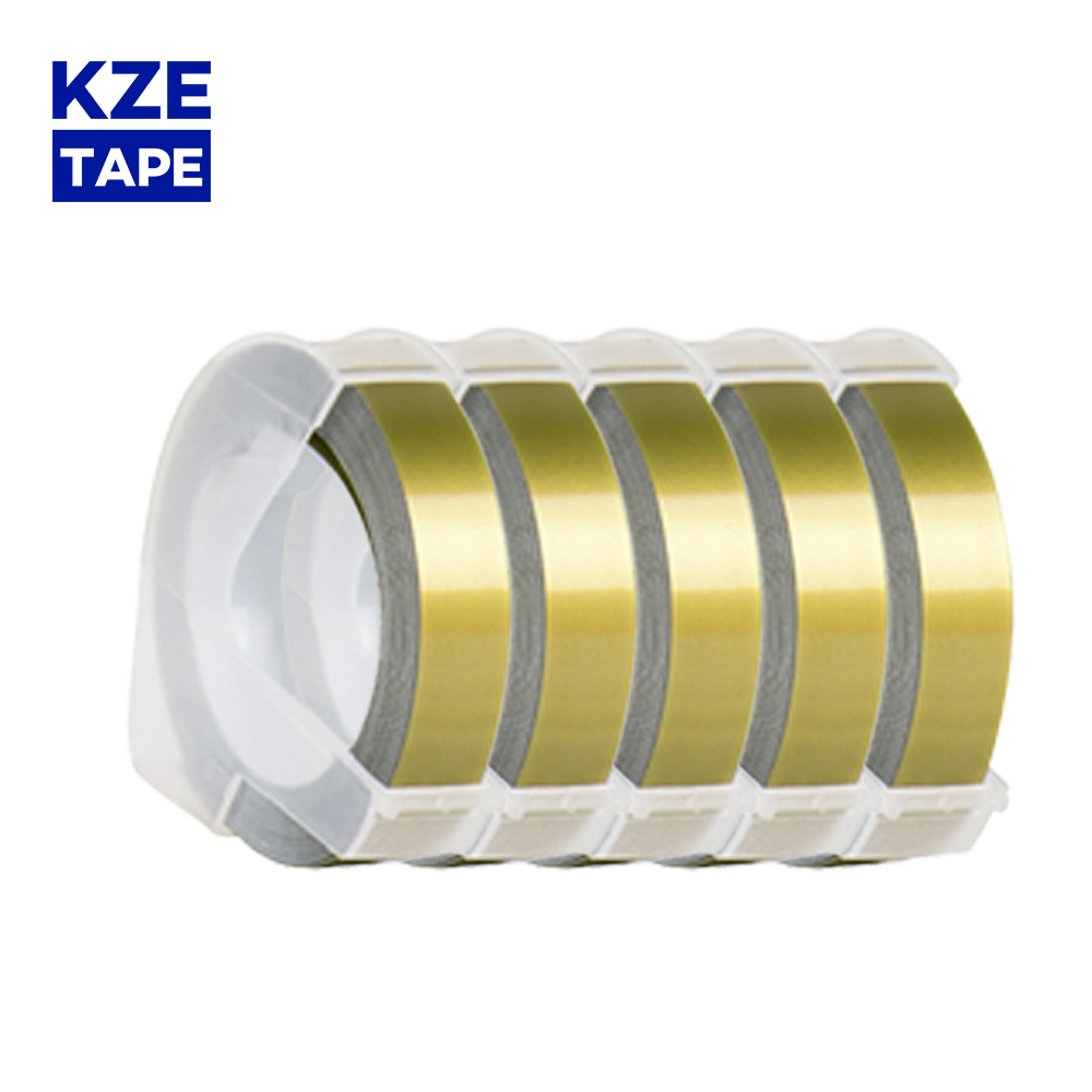 Multicolor 5 rolka 6mm 9mm 12mm 3D tłoczenie taśma z etykietami kompatybilny Dymo 1610 12965 drukarka etykiet do Motex E101 drukarka do etykiet
