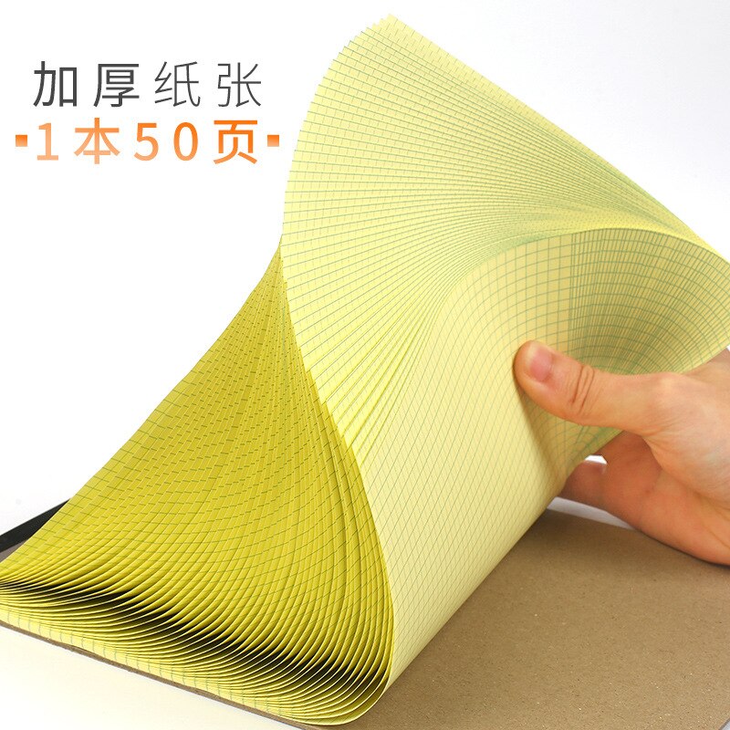 Book Kaisa Vitas writepads American Laptop A4 Writing Pads Tearable Grid Noteboy Notebook Vertical