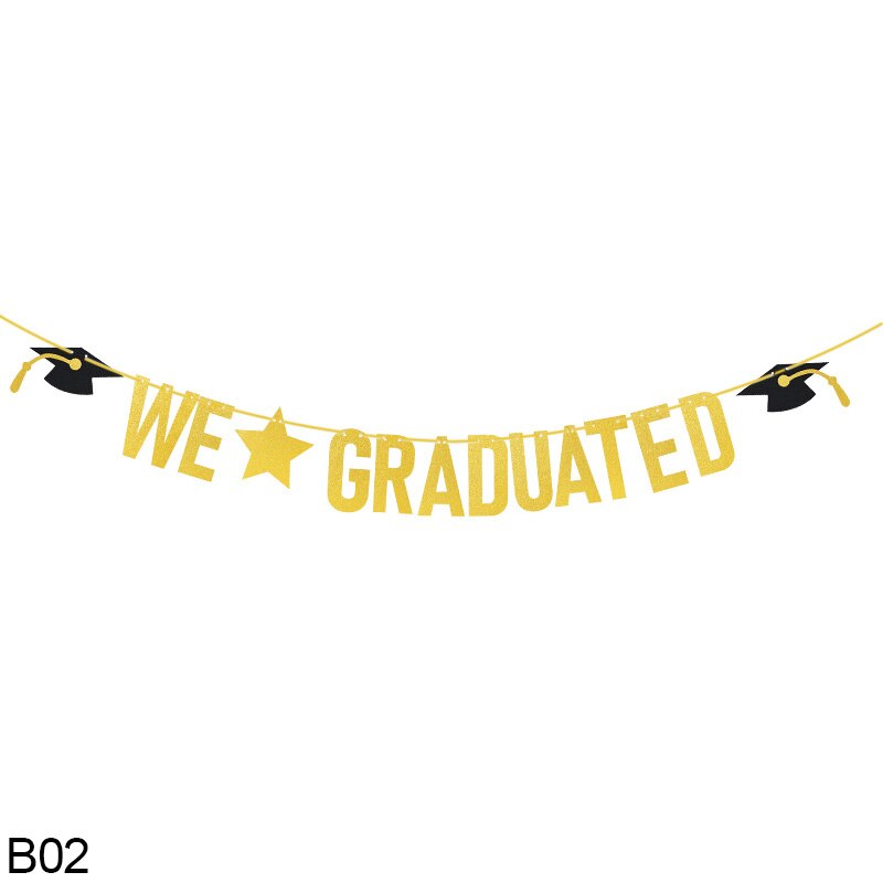 3M Graduation Banner Graduation Party Supplies Backdrop Hanging Banner Class of 2022 &amp; We are So Proud of You Graduation Decora: B02