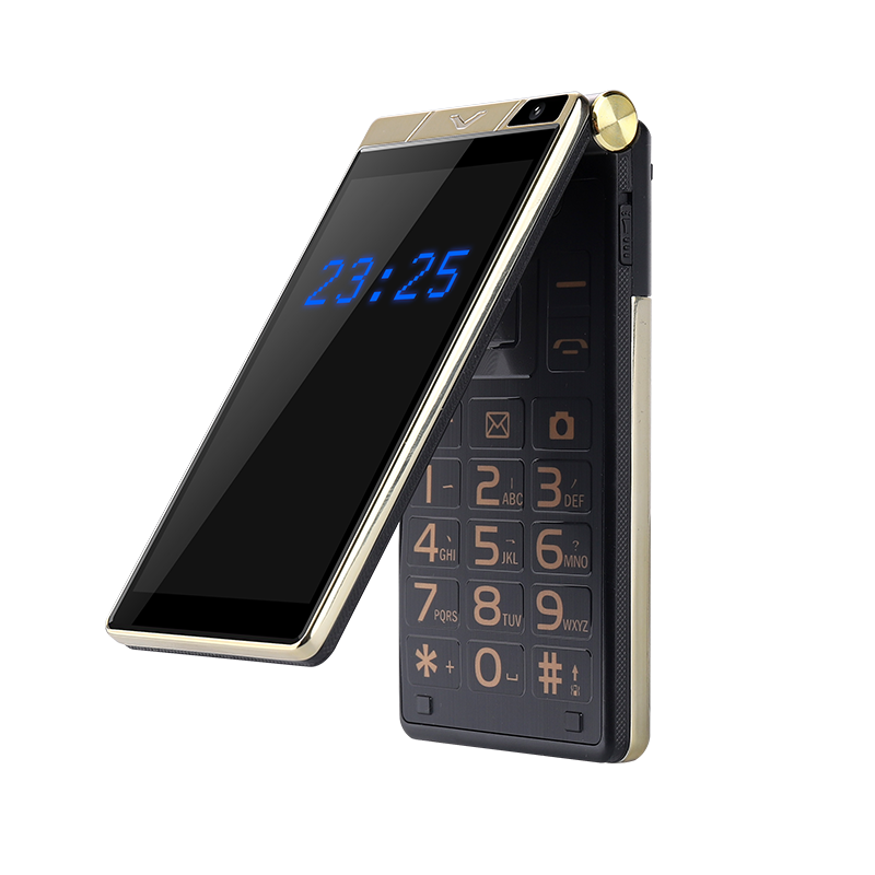 Cover Business Senior Mobiel 2.8 "Touch Display Lange Standby Sos Fast Dial Grote Sleutel Bluetooth Blacklist Torch Dual Sim mafam