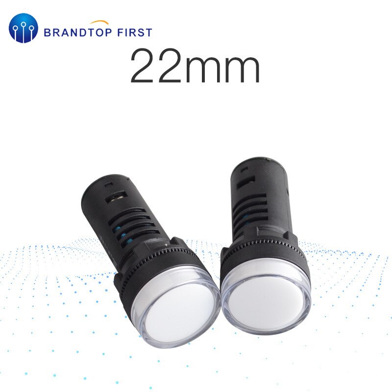 Red & Green Dual Kleuren! 22Mm Led Indicator Lamp