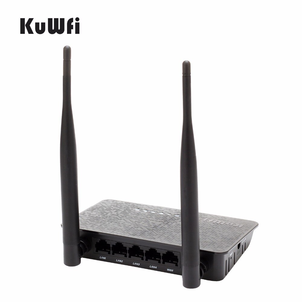 Kuwfi 802.11n 300mbps roteador sem fio wi-fi extensor com 2/5dbi antena melhorar wi-fi sinal ap roteador sem fio wi-fi amplifie