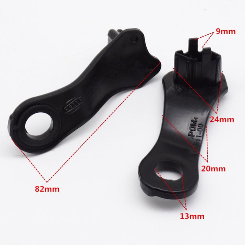 Colgador de linterna frontal de plástico para BMW E60 E61, 1 par