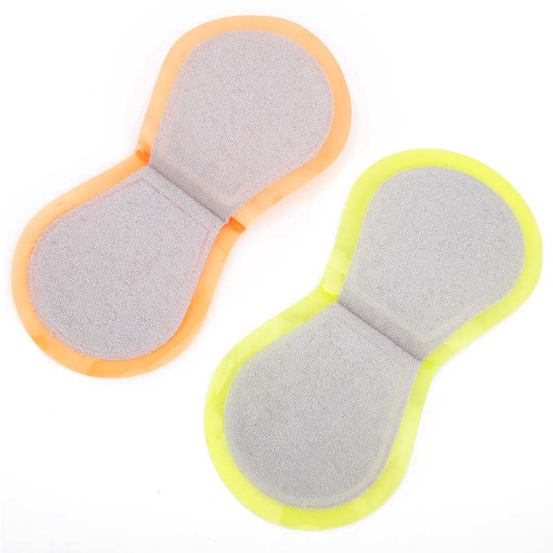 2 pièces poche balle nettoyant rondelle étanche balle nettoyant saleté nettoyage balle sac nettoyant double usage