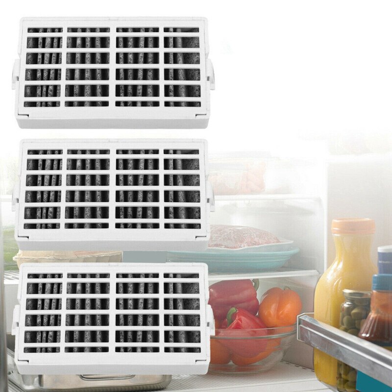 3 pces filtro de ar de substituição para whirlpool w10311524 refrigerador de fluxo fresco
