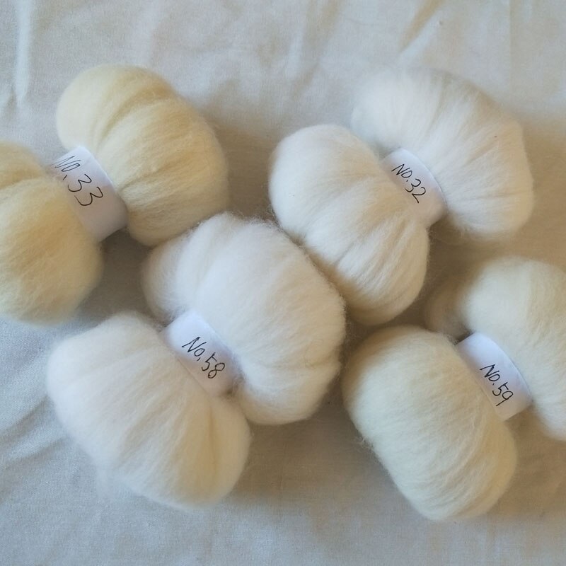 4 Colors Wool Fibre Roving Sewing For Needle Felti... – Vicedeal