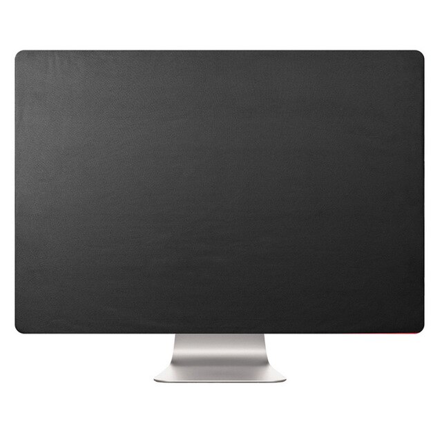 Flexible Dustproof Polyester Protective Cover for 21 27 inch Computer Screen Apple iMac Macbook Pro Air Samsung HP Dell Lenovo: black / For 21 inch