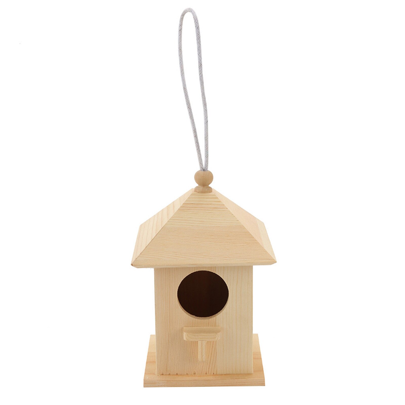 Distributeur de nourriture pour oiseaux, décoration d'extérieur, jardin suspendu, cour sauvage, fournitures d'alimentation pour oiseaux: B