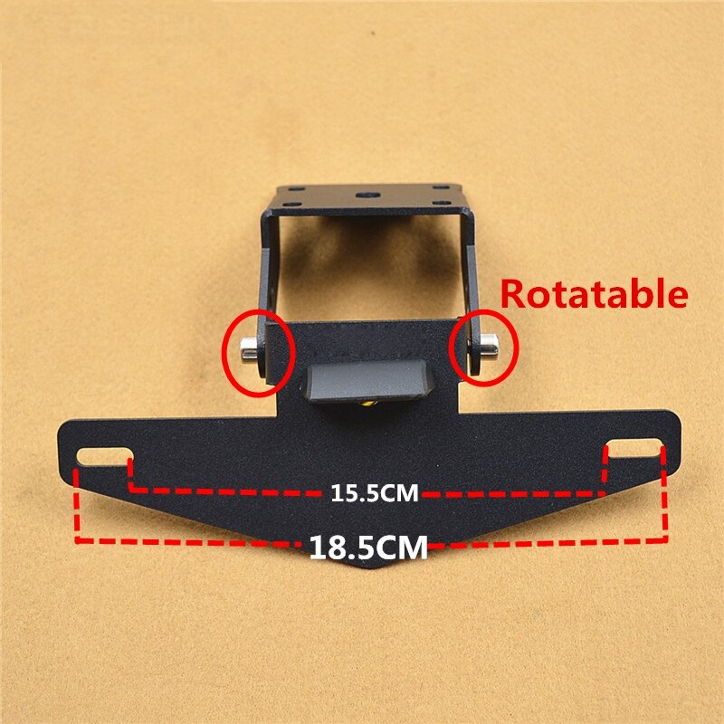 Duke 250 390 Rc 390 Duke390 Rc390 de , 8 17 de la motocicleta ajustable soporte para matrícula montaje de cola trasera Bracke
