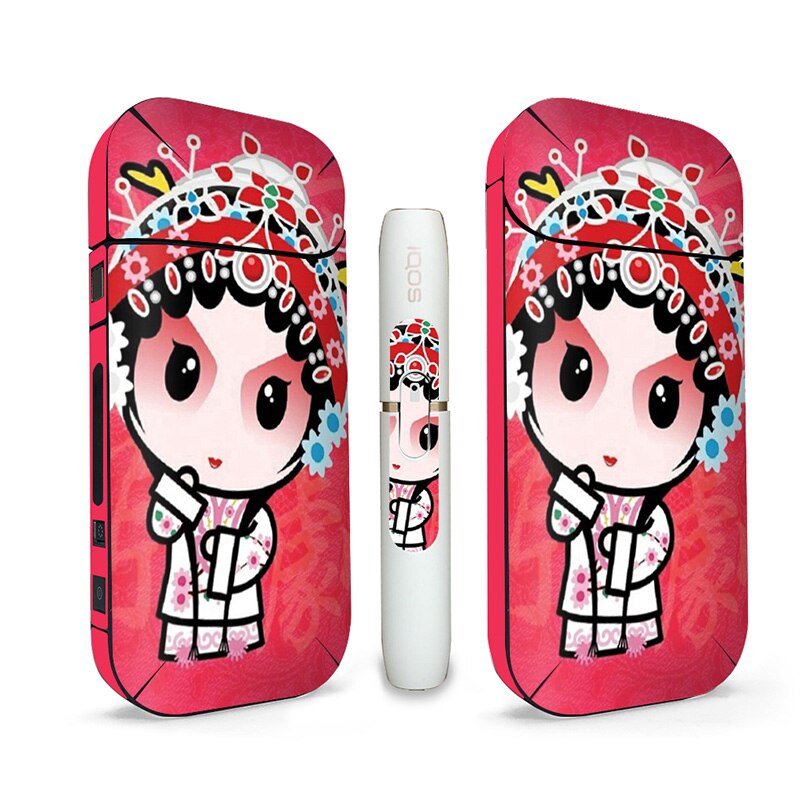 CartoonPainting Art Skin Sticker for IQOS 2.4 Plus Waterproof Case PVC Stickers for iqos 2.4: 804