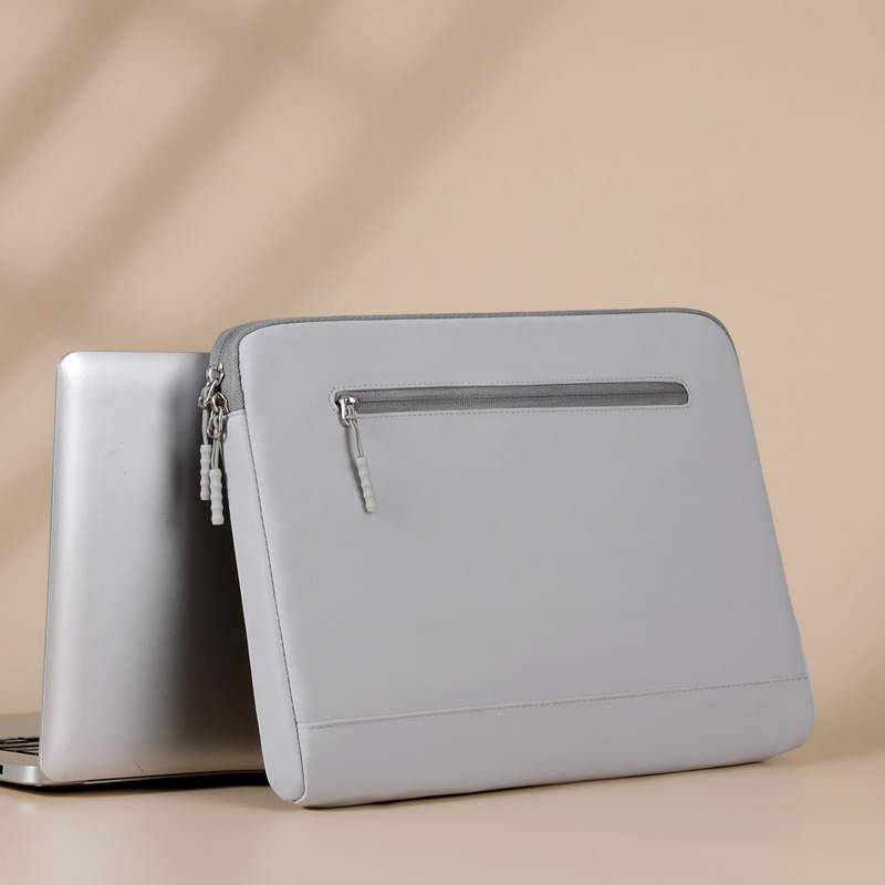 Sacoche pour ordinateur portable pour iPad, Macbook, Huawei, Notebook, PC, manchon, anti-poussière d'eau, 13, 13.3, 14, 14.6, 15, 15.6 pouces, poche latérale, étui pare-chocs: 15.6-pouces / Black