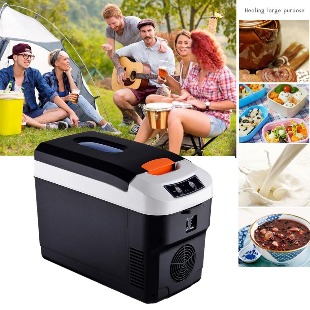 Auto Koelkast 10L Mini Koelkast Auto Thuis Dual-Use Koelkast Outdoor Camping Koelkast Draagbare Koeler Arcon Congelador