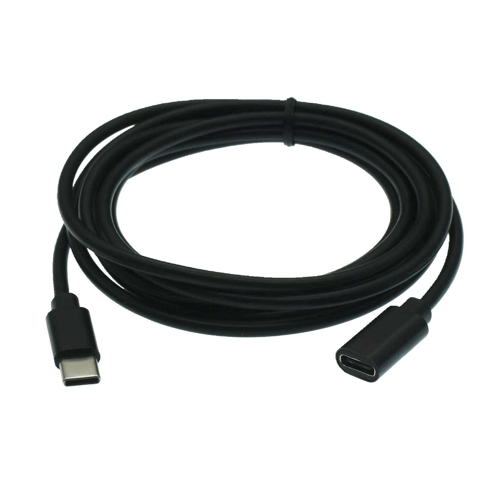 Cable de extensión Usb C tipo c, Cable corto de extensión macho a hembra, 0,1 m, 0,25 m, 1m, 2m, conector de Cable de cargador de fecha rápida