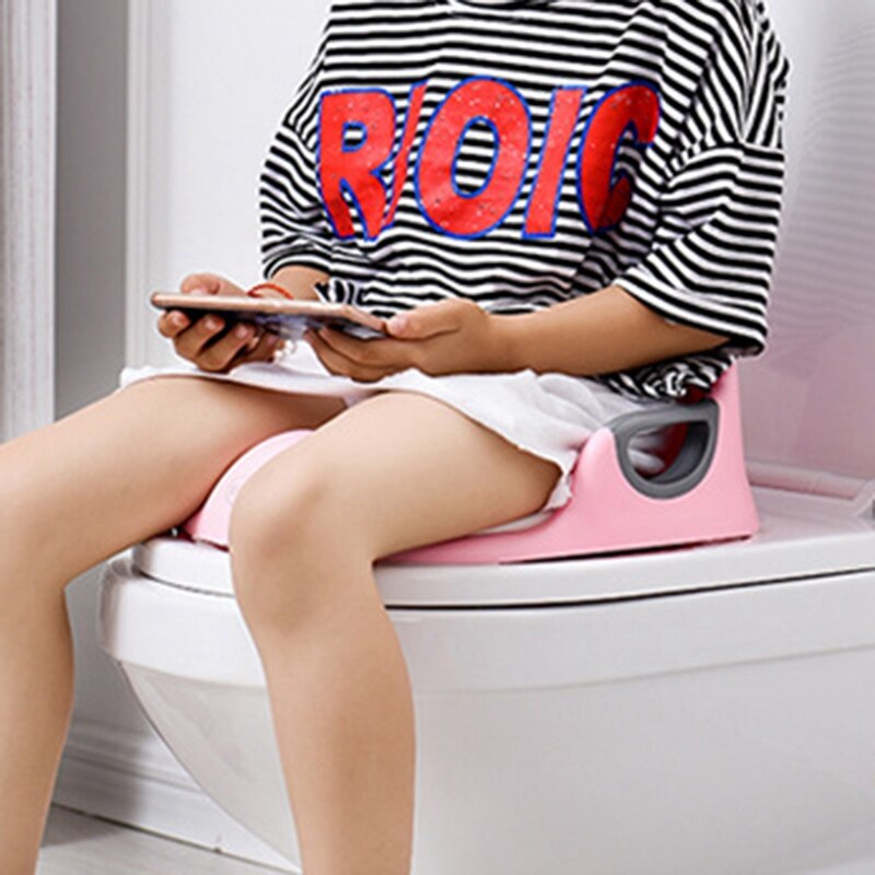 Child Multifunctional Potty Baby Travel Potty Training Seat Portable Toilet Ring Kid Urinal Comfortable Assistant Toilet Potties