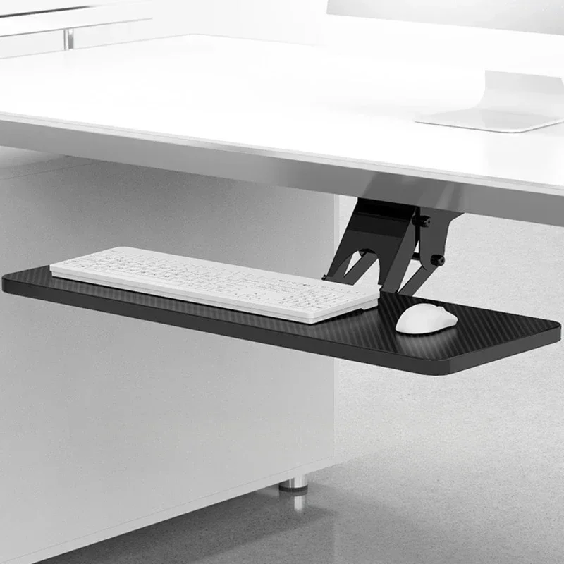 Support de clavier et de souris en métal T1, support de rotation de bureau, support de bureau inférieur, support de rangement réglable, rail MELSlide, évaluation pratique