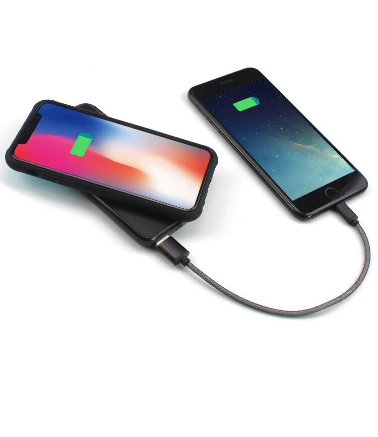 KQJYS Wireless Magnetic Battery Charger Case For Samsung Galaxy S8 Plus Portable Power Bank Case For Galaxy S8 Battery Case