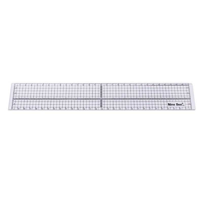 Quilting Sewing Patchwork Foot Aligned Ruler Grid Cutting Edge Tailor Crafts