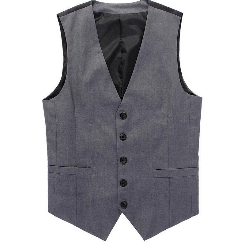 Formal Vests Men Wedding Slim Men's Jackets Sleeveless Chalecos Para Hombre Men Clothing Gilet Colete Blazer Men Suits Vest: XL