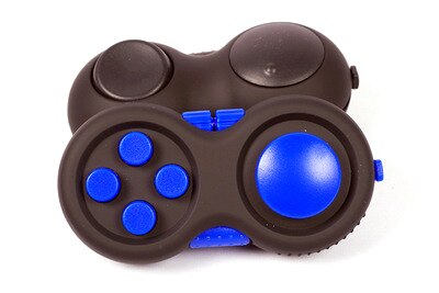 Decompressie Toy Anti-Stress Zintuiglijke Speelgoed Autisme Vinger Abs Angst Stress Kinderen Kids Funny Speelgoed Beste Cadeau: Blauw