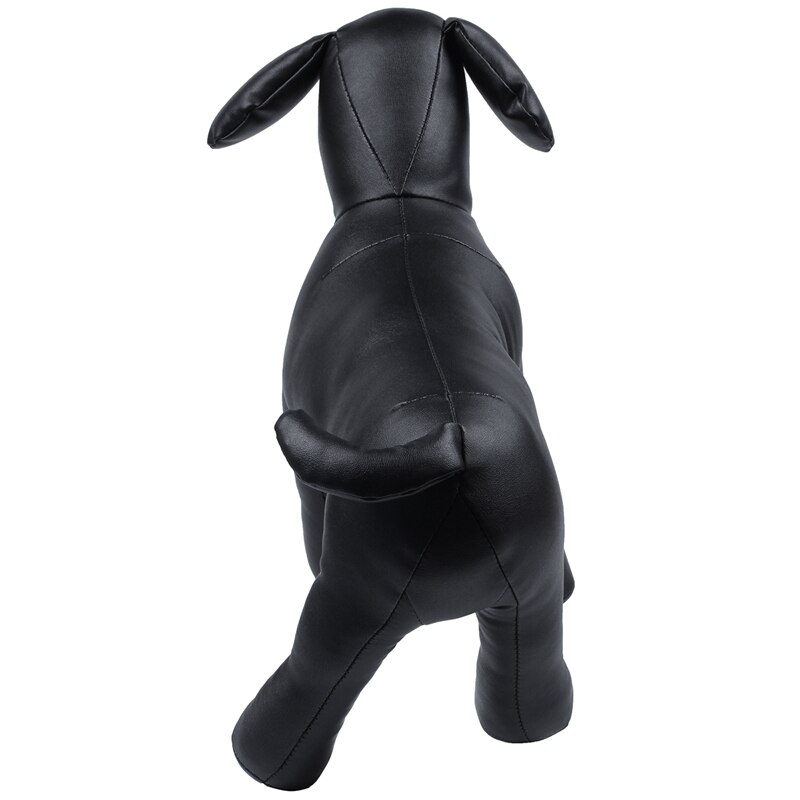 Lederen Hond Mannequins Staande Positie Hond Modellen Speelgoed Huisdier Dier Winkel Etalagepop