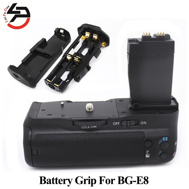 BG-E8 Digitale Camera Batterij Voor Canon EOS BG E8 550D 600D 650D 700D T5i T4i T3i T2i Als MK-550D