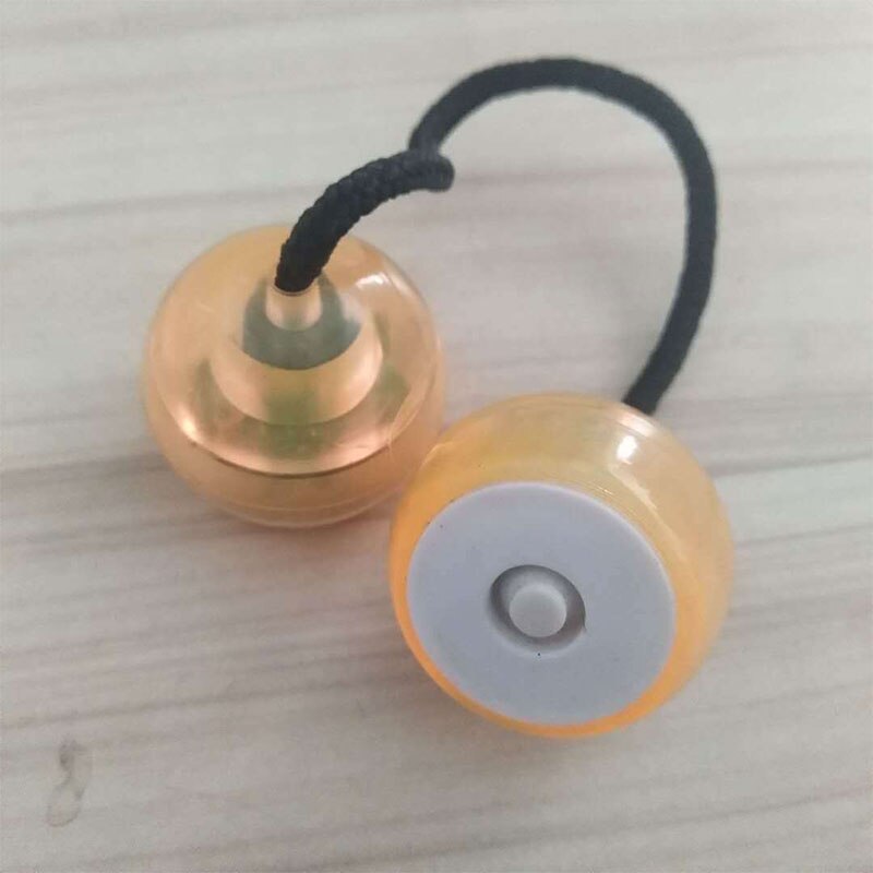 Random Color LED Colorful Flash Decompression Finger Yo-yo Stress Relief Toys for Adults Antiestres Kinetic Toy