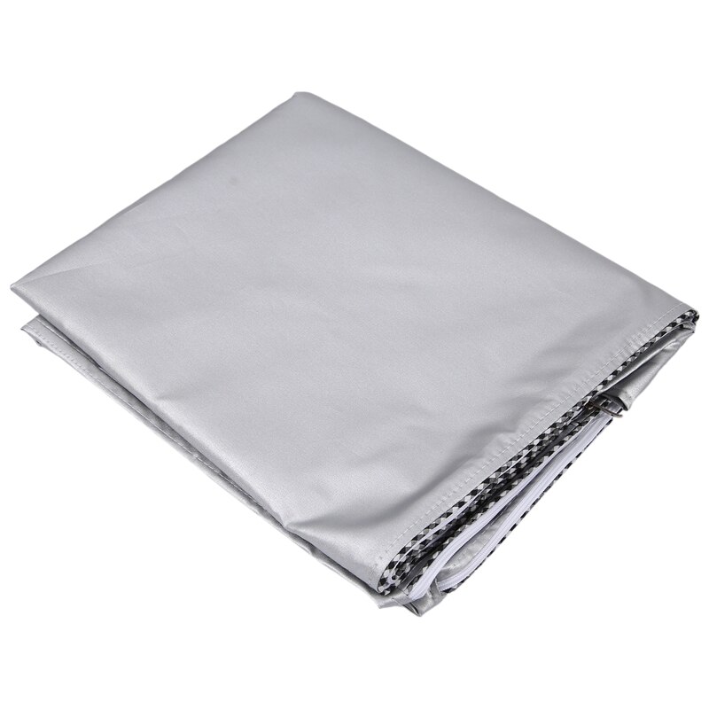 Tela Oxford plateada, cubierta automática para lavadora de tambor, cubierta impermeable Sunsn
