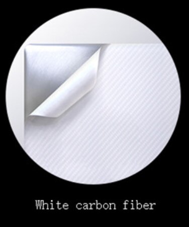 Specjalna naklejka na naklejkę z winylu z włókna węglowego na Apple Ipad Pro 11 2021 wersja: White Carbon fiber