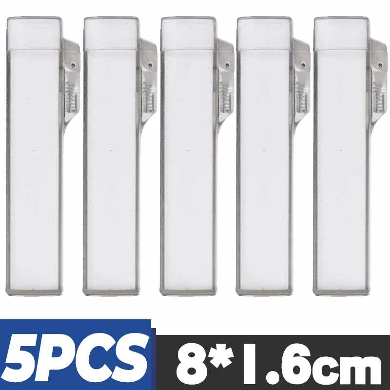 10/1 stk. bærbar gjennomsiktig tannpirkerholder gjenbrukbar tannpirkeroppbevaringsboks bomullspinneetui nåleetuier restaurantutstyr: Rød