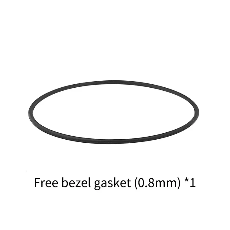 Slim SKX unidirectionele bezel-upgrade: dun 316L roestvrij staal Verbeter uw SKX007-horloge met 120 klikken