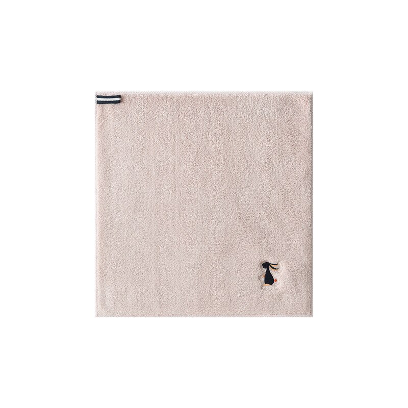 Kinderhanddoekje, schattig klein vierkant handdoekje, koreaanse handdoek, scandinavisch absorberend toilethanddoekje: Roze