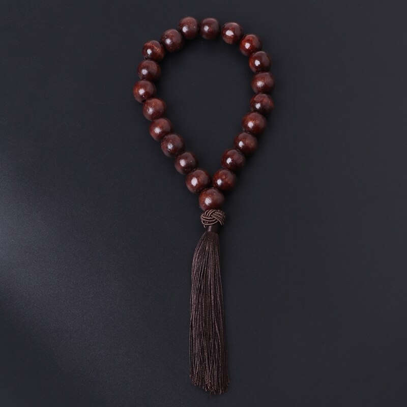 Tre buddha 21 perler bil interiør bakspeil hengende anheng dekor ornament