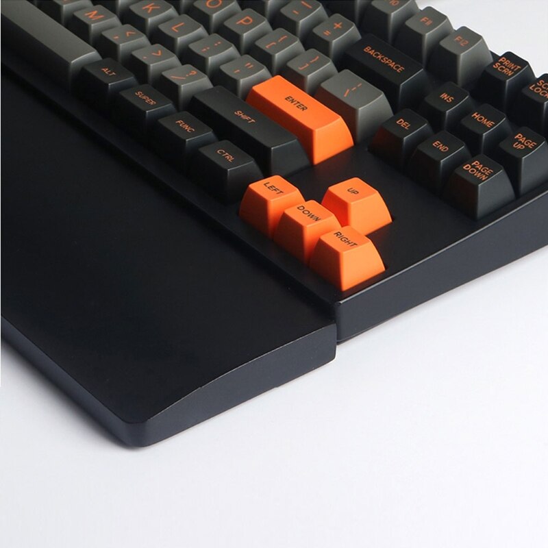 Wood Wrist Rest Pad Keyboard Wood Black Wrist Rest Support Protection With Anti-Slip Pad for Mechanical Keyboard