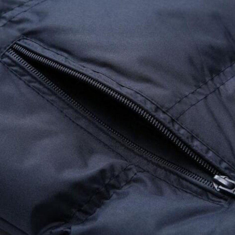 chaqueta para hombre chaleco sin mangas invierno primavera Casual abrigos masculinos de algodón acolchado para hombre chalecos con cremallera hombres espesar chaleco 4XL